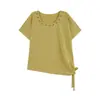 ALINDM moda feminina plus size, blusa modeladora para mulheres plus size, estilosa e que valoriza a silhueta, design soltinho para 100kg, camiseta de manga curta
