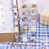 Ins pegatinas lindas de animales pegatinas de dibujos animados para niños DIY cuenta manual materiales de decoración hechos a mano Guka autoadhesivo al por mayor