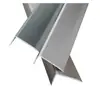 Tira de acabado en forma de L de aleación de aluminio, tira de acabado en forma de 7, tira de presión para suelo, tira de borde para esquina exterior de azulejo, línea decorativa de ángulo recto