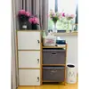 Gabinete Pequeño de Almacenamiento Engrosado con Cerradura y Puerta Estantería Simple para Estudiantes Combinación de Estanterías Bolsa de Almacenamiento Gabinete Madera