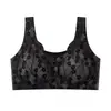Ropa interior con hebilla frontal para madre, chaleco para mujeres de mediana edad y mayores, talla grande, sin costuras, sin aros, anti-caída, sujetador de encaje