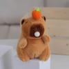 Pulseira Capivara Capybara Snap Circle Brinquedo de Pelúcia Presente de Aniversário Boneca de Braço Acolhedor Snap Circle Peludo