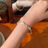 Pulsera de Abalorios Estrella de Mar Dopamina Fresca para Mujer, Dulce, Moderna, Versátil, de Nicho, de Alta Gama, Joyería Elegante