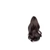 Grampo de Rolo Flor de Pera Rabo de Cavalo Curto Peruca Feminina Estilo Ocidental Pequena Curta Preguiçosa Novo Estilo Chinês Peruca de Cabelo Cacheado Fofo para Mulheres