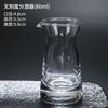 Copa de vino transparente al por mayor dispensador de vino vidrio engrosado 100ml jarra para servir vino dispensador de vino juego de copas de vino