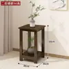 Estante de flores estilo chino para sala de estar en casa, estante de varios niveles de pie para balcón, adecuado para suculentas y plantas verdes