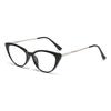 Óculos de Grau Fotocromáticos, Estilo Cat-Eye, Lentes Lisas, Efeito Emagrecedor para Rostos Grandes, Bloqueio de Luz Azul, Outlet de Fábrica, Óculos que Mudam de Cor