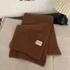 Cachecol Tricotado de Árvore de Natal Vermelha, Estilo Coreano, Atmosférico, Quente para o Inverno, Versátil, Presente de Natal para Casal Estudante Aquecedor de Pescoço