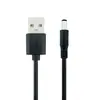 Cabo de Alimentação DC 5.5*2.1mm Cabo de Carregamento USB para DC 5.5 Furo Redondo Cabo de Acessório Universal para Brinquedos Interface 5521