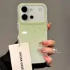 Funda verde degradado con estrellas adecuada para iPhone 17, 15 PRO, Apple 16 Pro Max, IMD de doble capa IMD14