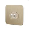 Parche Transparente Sin Costuras Hebilla de Garra Fuerte Estante de Parches Trípode para Parches Sin Costuras Caja de Almacenamiento para Baño Accesorios para Colgar en la Pared
