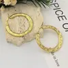 Brincos Grandes de Argola Simples e Estilosos para Mulheres, Brincos Populares Tendência de Nicho de Alto Padrão, Acessórios de Orelha Atacado de Fabricante