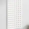 Painel de Furos de Madeira Maciça Prateleira de Parede Estante de Parede de Madeira Divisória Prateleira de Armazenamento Painel de Suspensão Prateleira de Parede