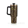 Taza Térmica de Acero Inoxidable Láser de 40 oz 304 Chapado Iónico Colorido Taza para Coche Stanley Taza para Hielo con Taza con Popote