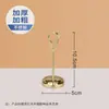 Soporte de Exhibición para Etiquetas de Precio en Menús de Exhibición Abierta, Etiquetas de Precio Escribibles, Clip Base de Soporte de Menú de Acero Inoxidable