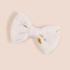 Nuevo accesorio para el cabello infantil transfronterizo lazo de algodón horquilla para niñas clip lateral clip superior trasero accesorios para niños