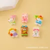 Accesorios de Resina de Oveja y Oso de Dibujos Animados para Manualidades DIY: Pinzas para el Cabello, Llaveros, Fundas para Teléfono, Imanes para Refrigerador y Decoraciones para Zapatos Crocs