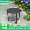 Mesa Auxiliar Redonda para Sala de Estar de Venta Caliente Transfronteriza, Estilo Simple, Mesa de Café Pequeña de Color Sólido, Lujo Ligero, Sensación de Alta Gama, Mesa de Esquina al por Mayor