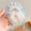 Ligas para el pelo lindas para niños con diseños de mariposas y flores, nuevo modelo 2026, accesorios para el pelo de niña, cintas para el pelo no dañinas para niñas
