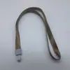 Cordón para identificación de trabajo, cordón de poliéster de cara sonriente de colores, tarjetero para credencial de estudiante, cordón de colores