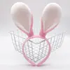 Diadema de orejas de conejo de dibujos animados con rábano, orejas de animal de conejo Judy, accesorios para el cabello, diadema para niños, jardín, artículo de venta caliente, pasador al por mayor