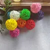 Suministro Directo de Fábrica de Bolas de Ratán, Bolas de Sauce, Bolas Decorativas para Jardín de Infancia, Juguetes para Mascotas, Decoraciones Navideñas, Colgantes, Artesanías de Ratán