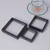 Caixa de armazenamento de joias com filme de PE, caixa de exibição transparente suspensa para anel, pulseira, brincos, joias de nail art, embalagem de presente