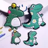 Dibujos Animados de Dinosaurios PVC Suave Accesorios 2024 Año Zodiacal del Dragón Funda para Teléfono Móvil Accesorios Decorativos DIY Dinosaurios Juguetes de Moda