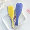 Peine de masaje para cabello liso transfronterizo para mujer, peine de cojín de aire anti-nudos para cabello rizado, peine portátil antiestático para uso doméstico de mujer