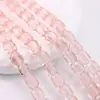 Cuentas de Barril de 8 mm Cuentas de Vidrio de Cristal Agujero Recto Cilíndricas de Cristal Sueltas Pulseras DIY Collares Pendientes Accesorios para el Cabello Materiales Auxiliares Accesorios