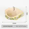 Tigela de Alimentação para Répteis, Lagartos, Geckos, Aranhas, Tartarugas, Cobras, Papagaios, Chinchilas; Tigela Decorativa de Pedra Artificial para Alimentação e Água