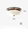 Lámpara de Techo Bauhaus Transfronteriza, Estilo Crema Francés, Lámpara de Tarta de Huevo para Habitación Infantil, Balcón Retro Vintage