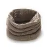 Bufanda de Cachemira Completa para Hombres y Mujeres para Proteger Contra el Frío y Heattech en Invierno Cubrecuellos 100% Cachemira Pura Protector de Cuello de Jersey Cuello Falso para Columna Cervical