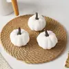 Calabaza de simulación 3.5cm-50cm espuma calabaza de Halloween directo de fábrica accesorios para sesión de fotos modelo de calabaza falsa