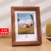 Porta-Retrato de Madeira Minimalista Nórdico Personalizado 5 Polegadas 6 Polegadas 8 Polegadas 10 Polegadas Pendurado na Parede para Fotos Quebra-Cabeça Caligrafia Moldura Mesa Feito à Mão