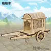 Puzzle de Madera 3D de Gran Venta Modelo de Edificio Antiguo Juguete Educativo de Ensamblaje Manual Adorno para Puestos Callejeros
