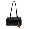 Bolso de Hombro Único Estilo Retro Maillard para Mujer Verano 2026 Nuevo Simple Moda Versátil Casual Bolso Almohada Debajo del Brazo