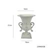 Vaso para Arranjo de Flores Estilo Pastoral Americano, Vaso de Flores de Natal para Mesa de Jantar de Pousada, Vaso Troféu com Duas Alças, Adereço de Fotografia