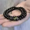 Pulseras Creativas de Sándalo Verde, Pulseras de Cuentas de Buda de Sándalo, Diseño de Nicho, Pulseras Apilables Personalizadas de Estilo Budista Étnico, Venta al por Mayor