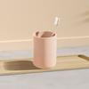 Vaso para Enjuague Bucal Estilo Japonés, Vaso para Cepillo de Dientes de Pareja, Vaso para Cepillo de Dientes de Aspecto Elegante, Vaso para Lavarse para Niños, Cepillo de Dientes para el Hogar, Vaso de Plástico para Dientes
