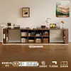 Escritorio Doble de Madera Maciza Mesa de Estudio para Adultos en Casa Mesa Larga para Dormitorio Armario de Almacenamiento Mesa de Ordenador Retráctil Integrada