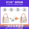 Bolsa de Tote de Lona Creativa Tridimensional con Diseño de Logo Personalizable, Bolsa de Tote de Lona de Gran Capacidad, Directo de la Fábrica Fuente