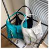 Bolsa de Lona para Mujer 2022 Bolso de Hombro Tote Estudiante Universitario Trabajo en Clase Ropa Gran Capacidad Bolso Tote Gran Capacidad Ropa de Trabajo
