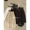 ULOUR/U estilo coreano de principios de otoño, simples, versátiles, adelgazantes, rectos, de pierna ancha, pantalones casuales para mujer 96088 (viene con cinturón)