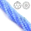 Suministro directo de fábrica 2/3/4 mm Jade Porcelana Bolas de 32 caras material para ensartar a mano cuentas de cristal cuentas de esquina multicorte