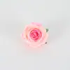 10CM cabeza de flor de rosa roja flor artificial de boda decoración de pared de flor de rosa de coche de boda flor falsa flor eterna fábrica venta al por mayor