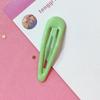 Adorno de brote suave Harajuku japonés Bosque casa pequeña con gota de agua pinza BB caramelo gelatina macarrón clip de borde gota de agua pelo roto