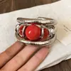 Pulsera Geométrica de Acrílico de Resina Brazalete Estilo Vintage Retro para Mujer Nicho Sentido de Diseño Único Joyería para la Mano