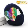 4 Ovillos de Hilo Acrílico para Bebé para Tejer a Mano, Hilo Mediano-Fino para Crochetar Zapatillas, Kit de Materiales de Hilo Acrílico para Crochet de Muñecas