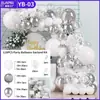 Diseño de evento de fiesta temática de traje de globo transfronterizo, decoración de cumpleaños de boda, decoración de ceremonia de boda, cadena de globos